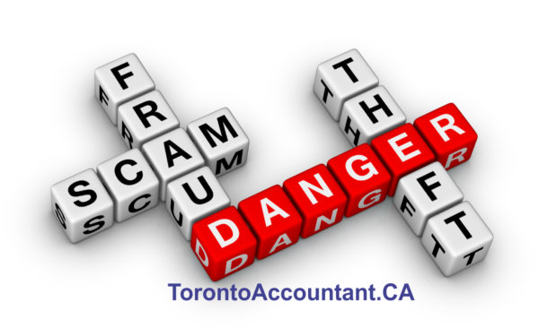 Avoid being scammed by accountant