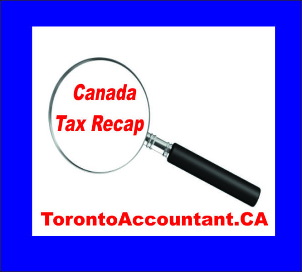 Canada Tax Recap 2013