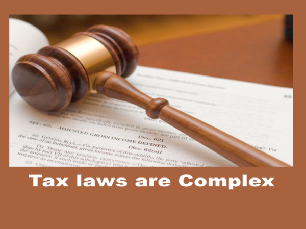 Canada Tax Laws Tax Laws are complex
