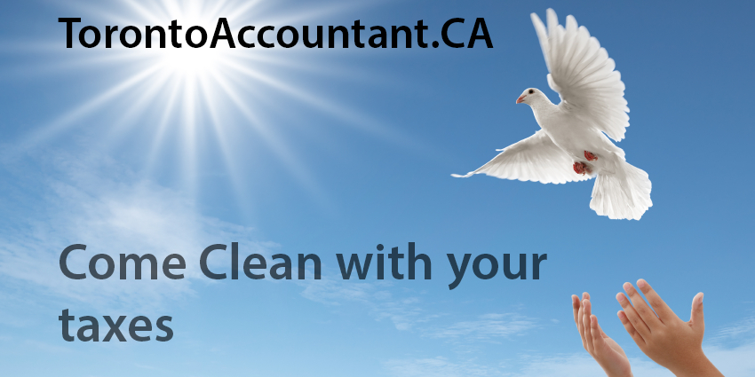 Come Clean with CRA Voluntary disclosure