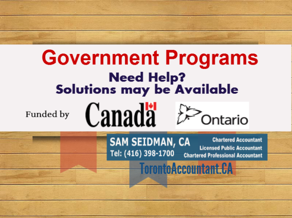 Government programs Solutions may be available government programs