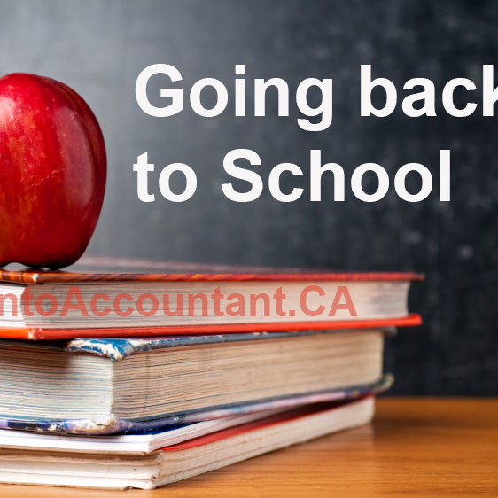 Going back to school