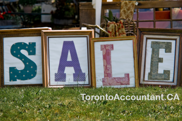 Sale of personal use property and taxes