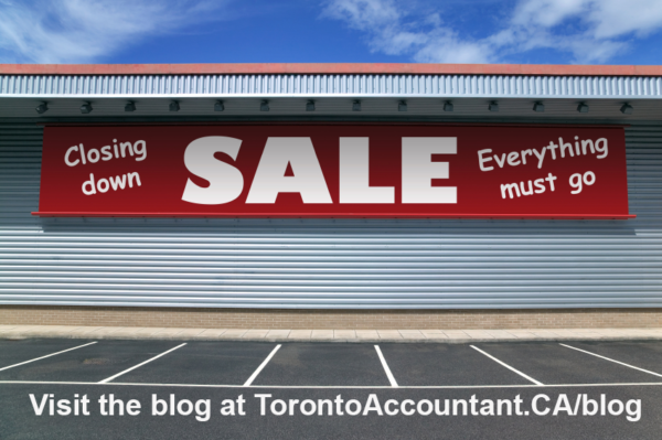 tax planning for business closure