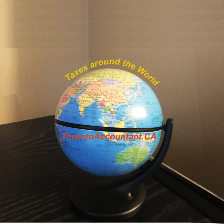 Canada Taxes and around the world comparison