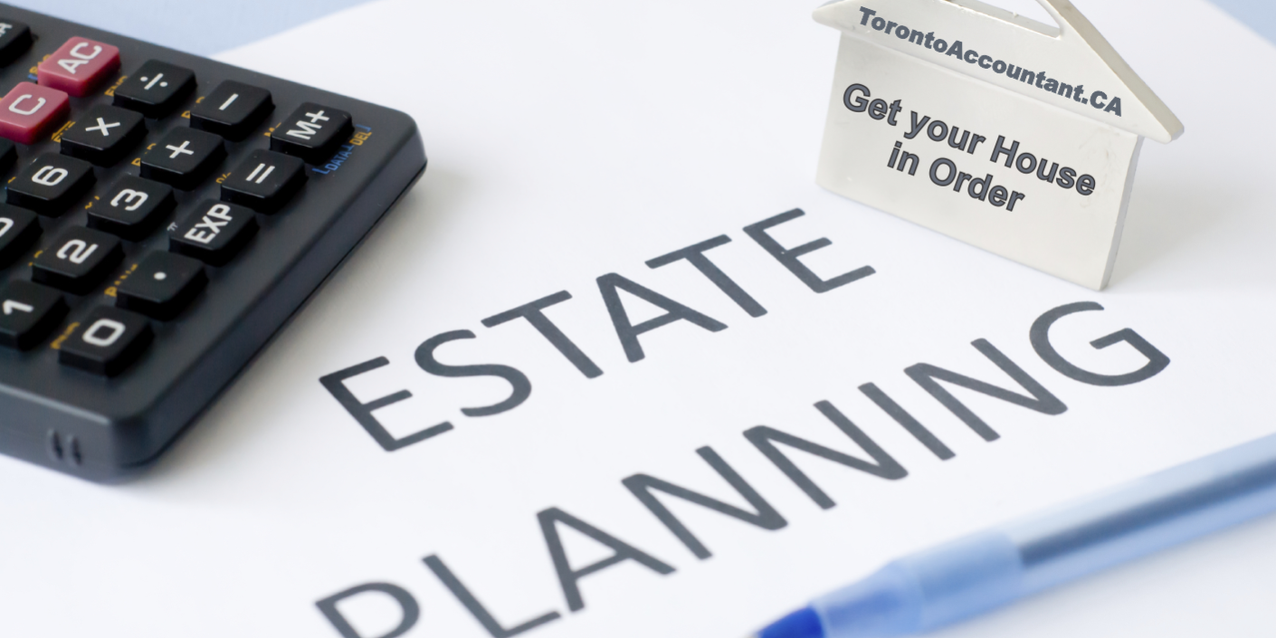 Think about estate planning