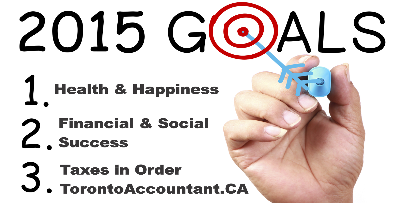 new year goals for 2015 taxes