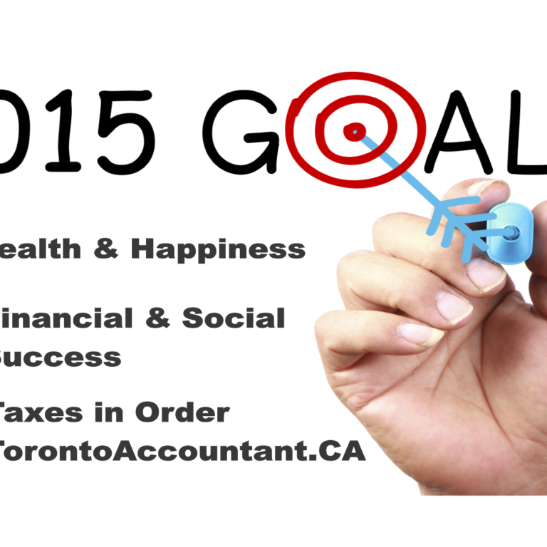 new year goals for 2015 taxes