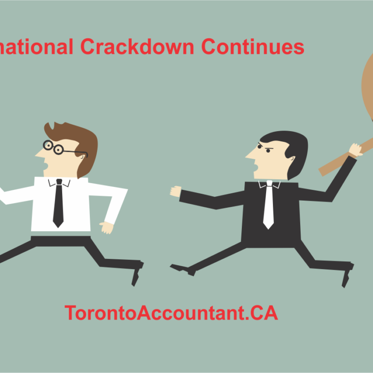 Crackdown on International tax cheats