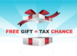 gift with tax return is a tax chance