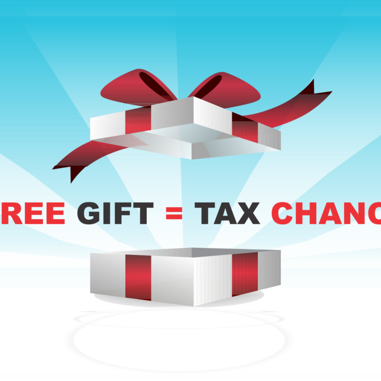 gift with tax return is a tax chance