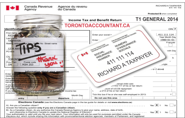 Tips on your tax return Reporting tips as income