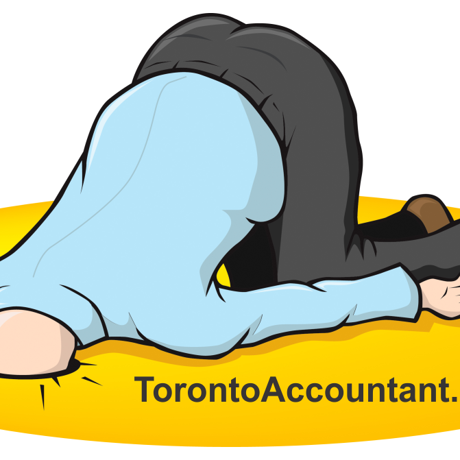 tax payers burying their head