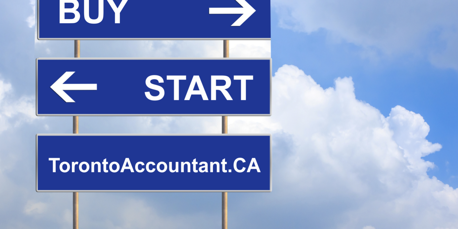 Buying or starting a business