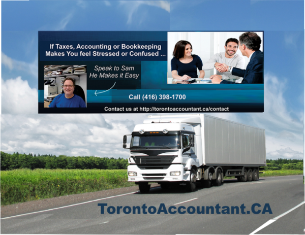 Benefits of using an accountant for long haul truck drivers