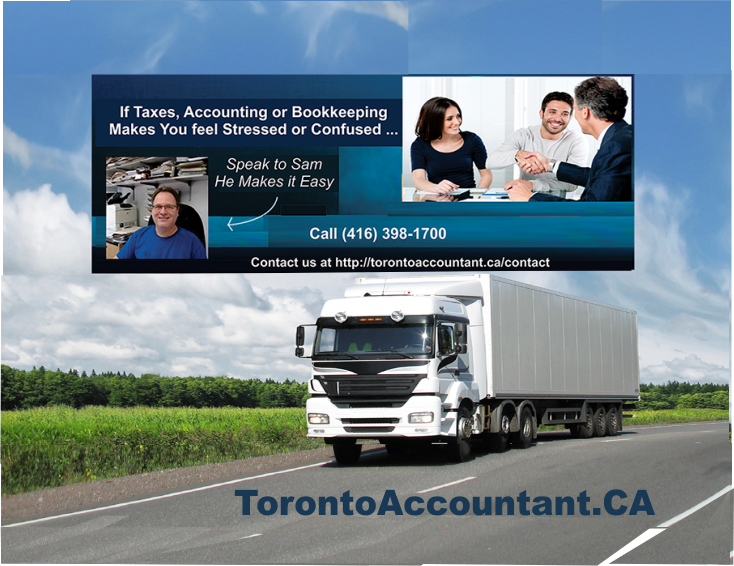 Benefits of using an accountant for long haul truck drivers