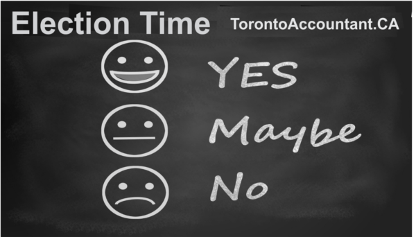 election time and taxes