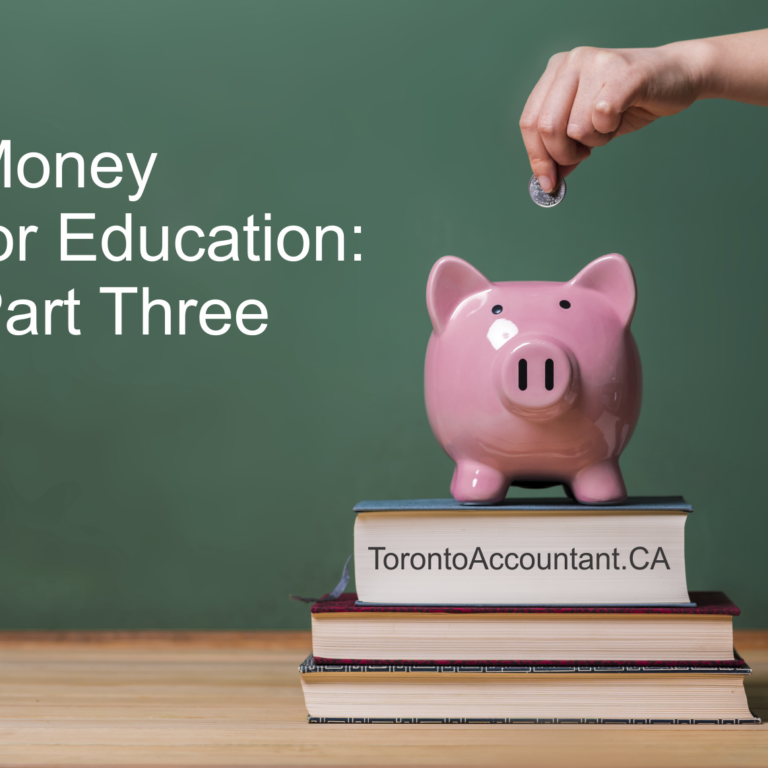 Part three money for education