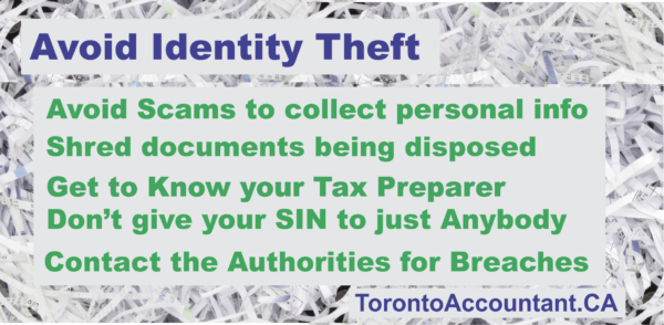 Avoiding identity theft How to Avoid Identity theft