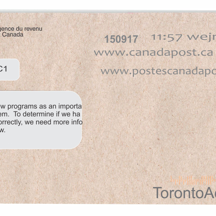 CRA review of personal taxes