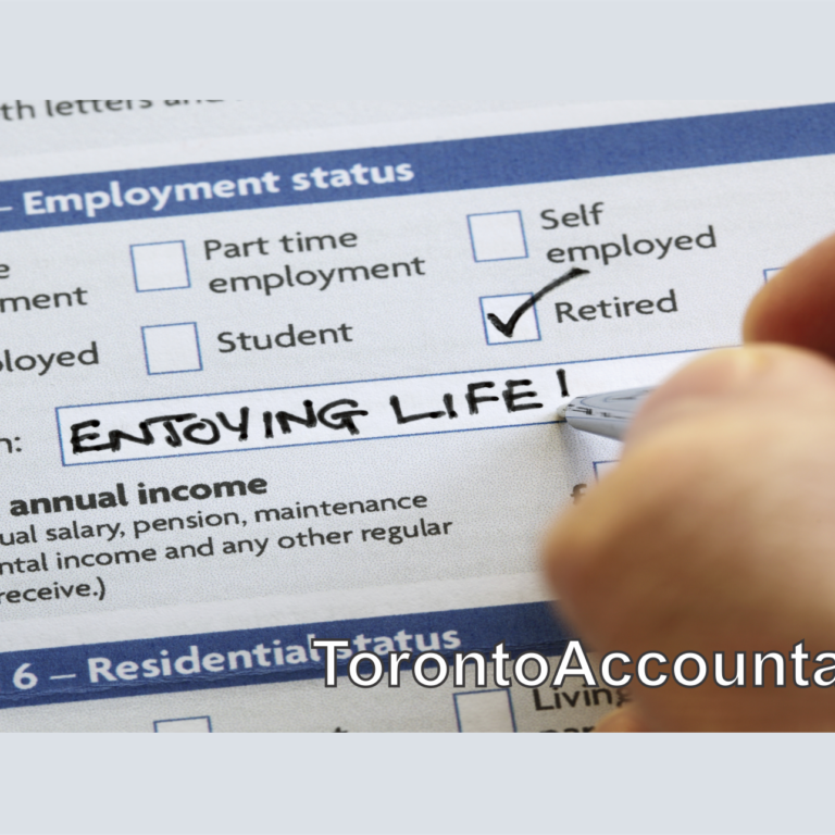 Retirement pensioners Canada