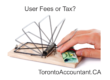 User fees or tax