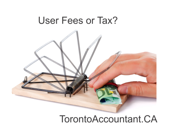User fees or tax