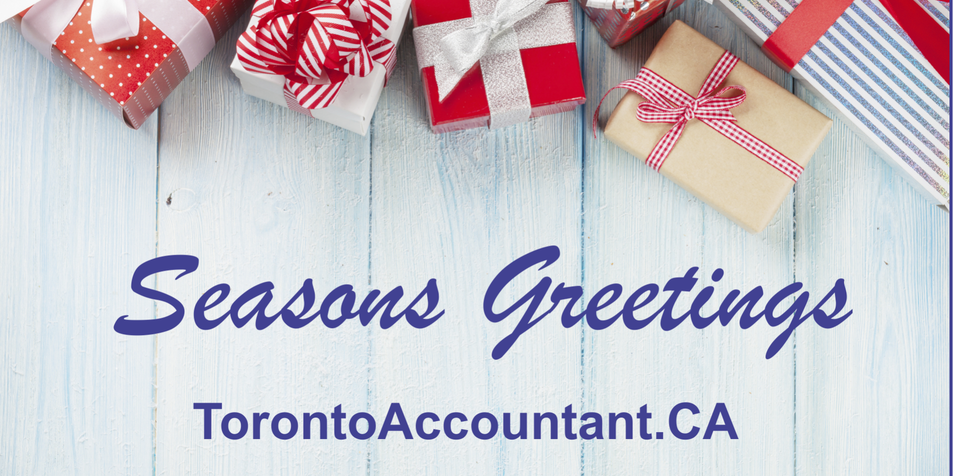 Seasons Greetings for 2015