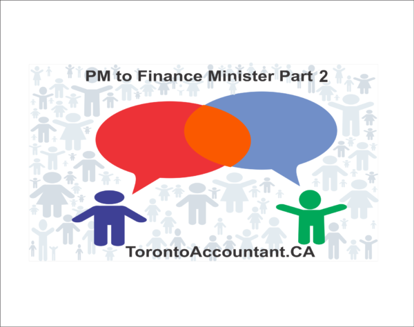 PM to finance minister part 2
