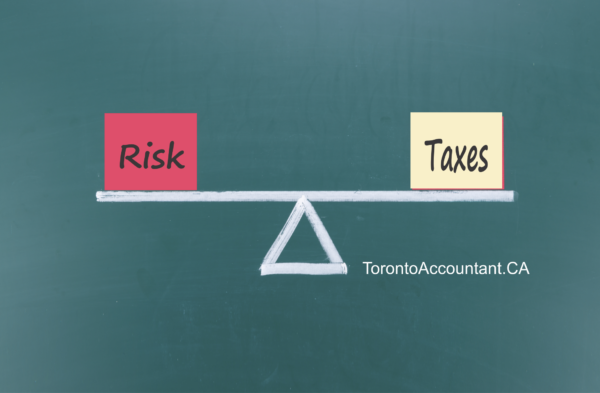 Taking risk with tax filings