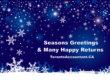 Seasons Greetings and Happy New Year